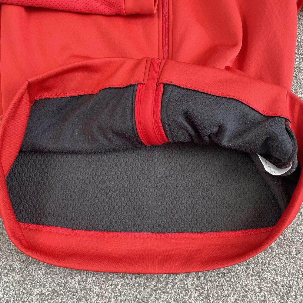 Nike Dri-Fit Therma Sphere Mens Jacket Full Zip Training Red Size Large - Picture 4 of 13